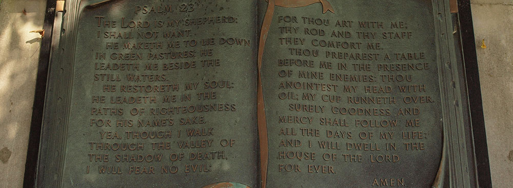 Shenango Valley Cemetery Bible